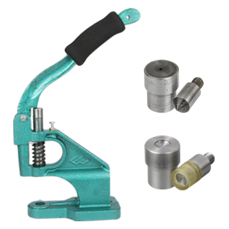 双面铆钉手压安装工具套装手工钱包皮革菜谱帽子母撞钉打扣机模具