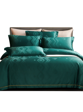 100支轻奢匹马棉被套180cm220cm被罩160X210纯棉被罩定做大尺寸