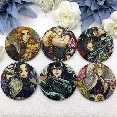 鬼灭之刃徽章富冈义勇宁髓天元蝴蝶忍甘露寺蜜璃吧唧胸针动漫周边