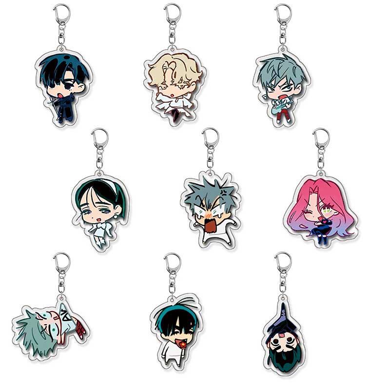 异形舞台钥匙扣Q版Alienstage二次元双面亚克力动漫学生书包挂件