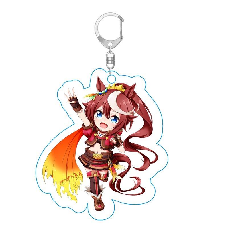 赛马娘 Pretty Derby 动漫周边亚克力双面挂件 钥匙扣