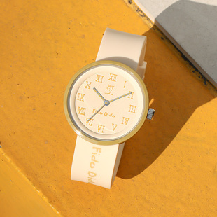 初高中生简约腕表小众高颜值 学生时尚 Fido Dido七喜小子手表女款