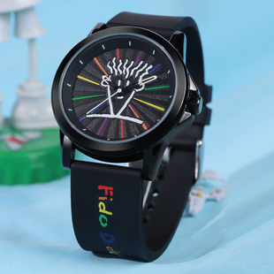 fidodido七喜小子手表时尚 青年学生运动防水腕表 潮流夜光男女同款