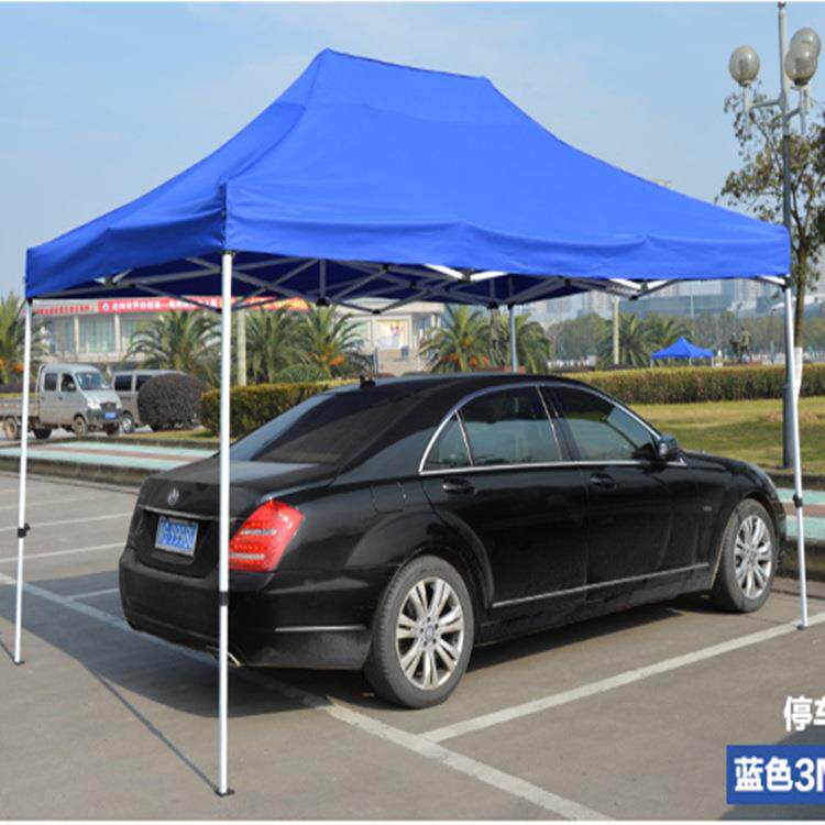 厂家直销折叠帐篷户外广告折叠帐篷自动四角遮阳蓬雨棚便携推拉