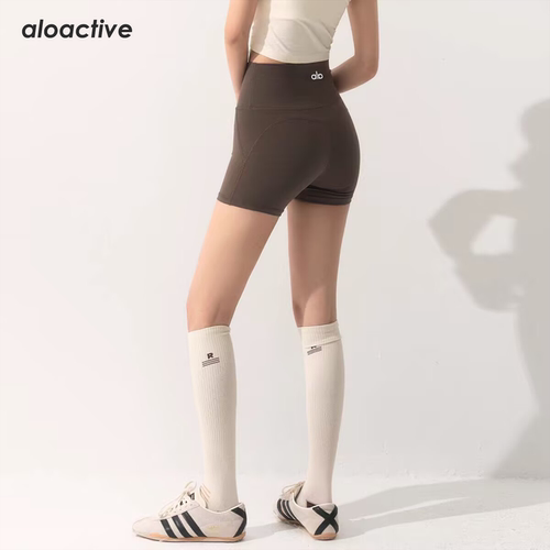 aloactive高腰速干提臀瑜伽短裤