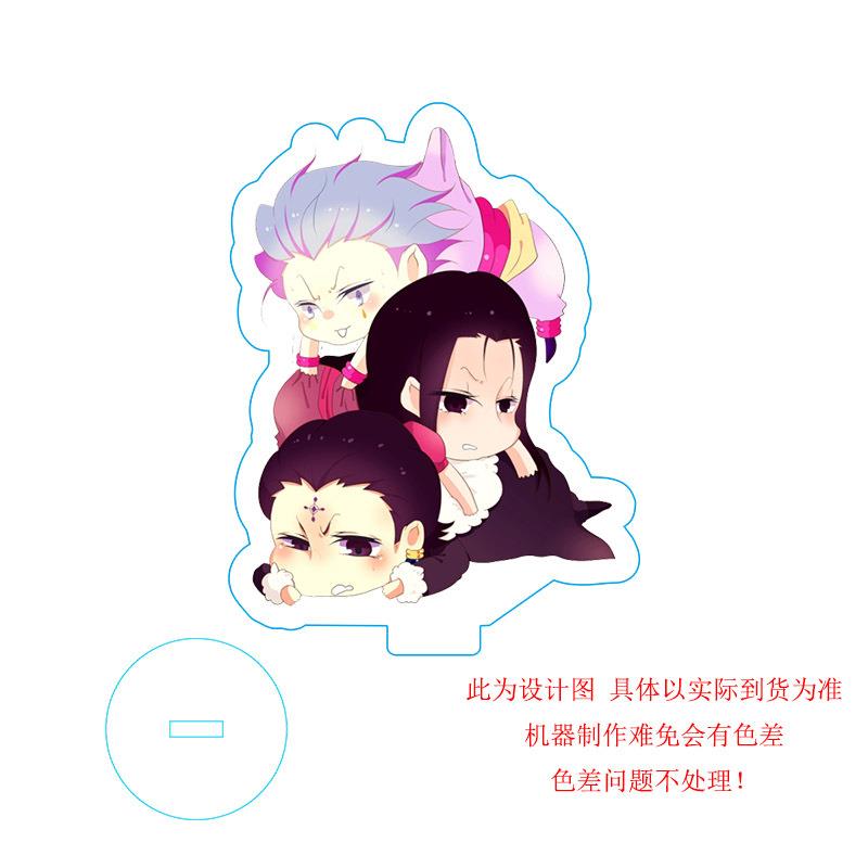 动漫周边Q版小立牌 全职猎人 双面挂件 小杰奇犽 双面亚克力摆件