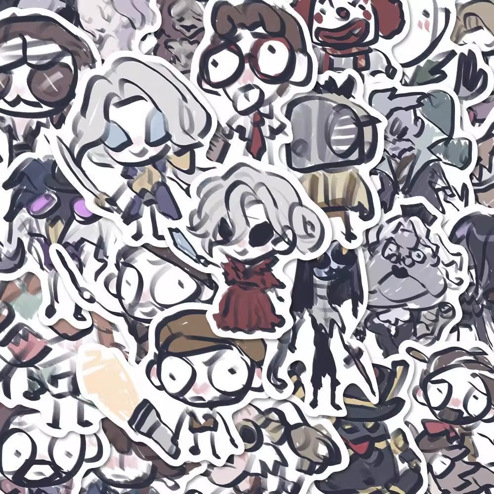 【爆款】138张抽象第五人格贴纸diy趣味搞怪创意手机防水个性贴画,文具电教/文化用品/商务用品,贴纸/立体贴纸,淘宝优惠券,粉丝福利购,淘宝优惠卷