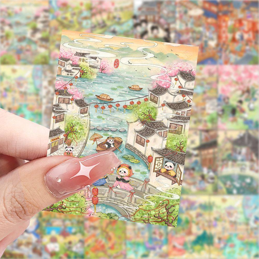 188张古风治愈插画贴纸卡通动画唯美笔记本贴画手机手账装饰贴纸,文具电教/文化用品/商务用品,贴纸/立体贴纸,淘宝优惠券,粉丝福利购,淘宝优惠卷