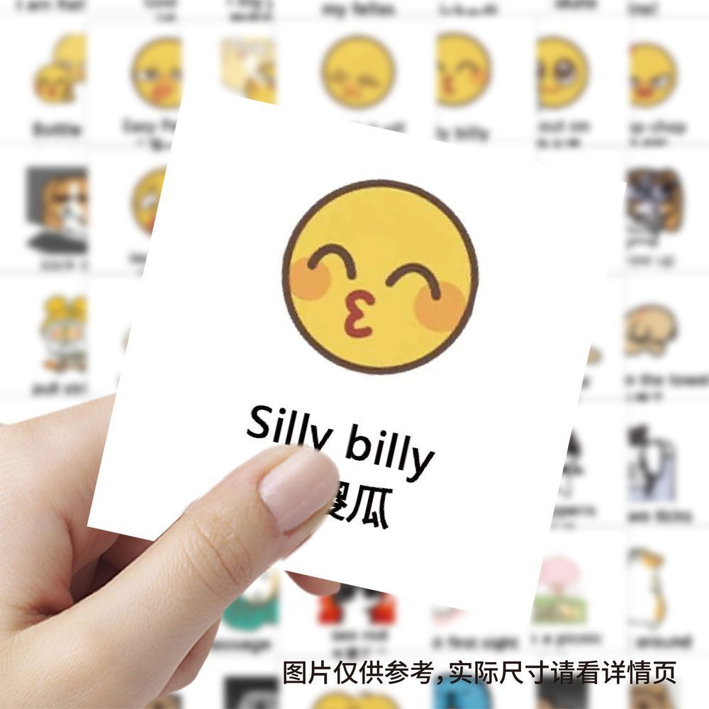 新款简约实用英语贴纸趣味学习创意手账diy装饰桌面手机贴画防水