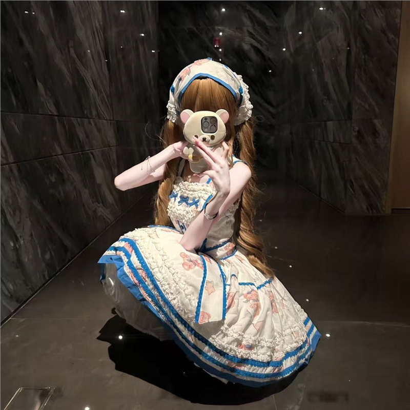 安眠熊2.0原创版本jsk可爱洛丽塔连衣裙原创正品正版lolita