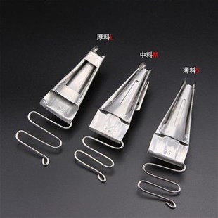 8B高车四折拉筒双包边器双回口 撸子341织带包边筒龙头皮革包边