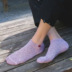 袜子男士 复古防臭吸汗男袜短筒袜 棉袜秋短袜春夏低帮学生运动四季