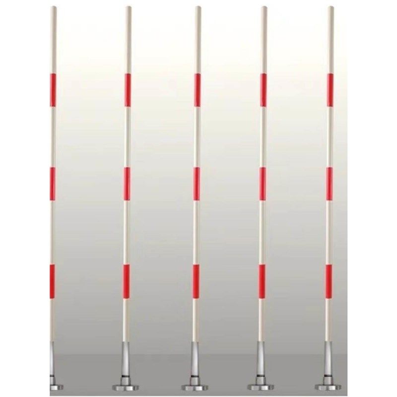摩托车绕桩杆驾校训练场地三轮z车绕桩不倒杆子防撞杆自动复位绕