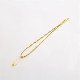 吊牌线服装 吊线别针吊粒吊绳金黑p红三色B服装 辅X料吊粒绳直供
