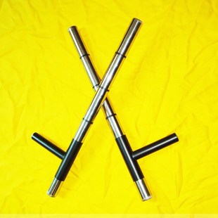 不锈钢金属铁浮萍拐动漫家庭教师云雀恭弥双拐武打武术拐练习现货