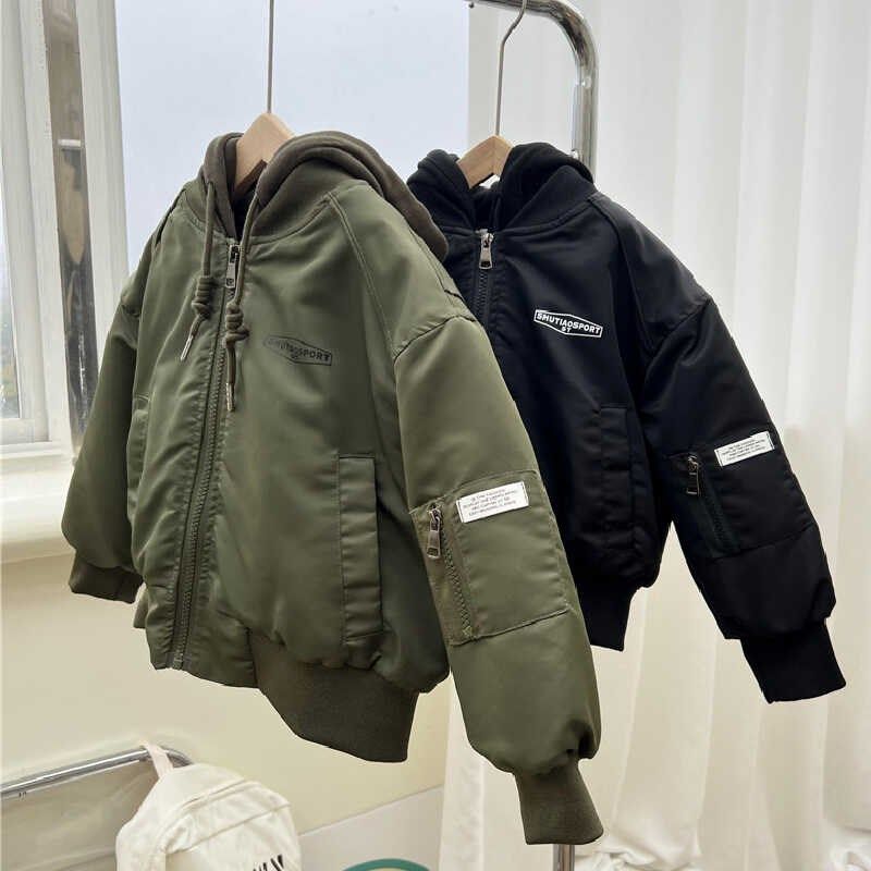 男童连帽夹克衫外套春秋款儿童洋气棒球服外套男孩帅气2025童装潮,童装/婴儿装/亲子装,普通外套,淘宝优惠券,粉丝福利购,淘宝优惠卷