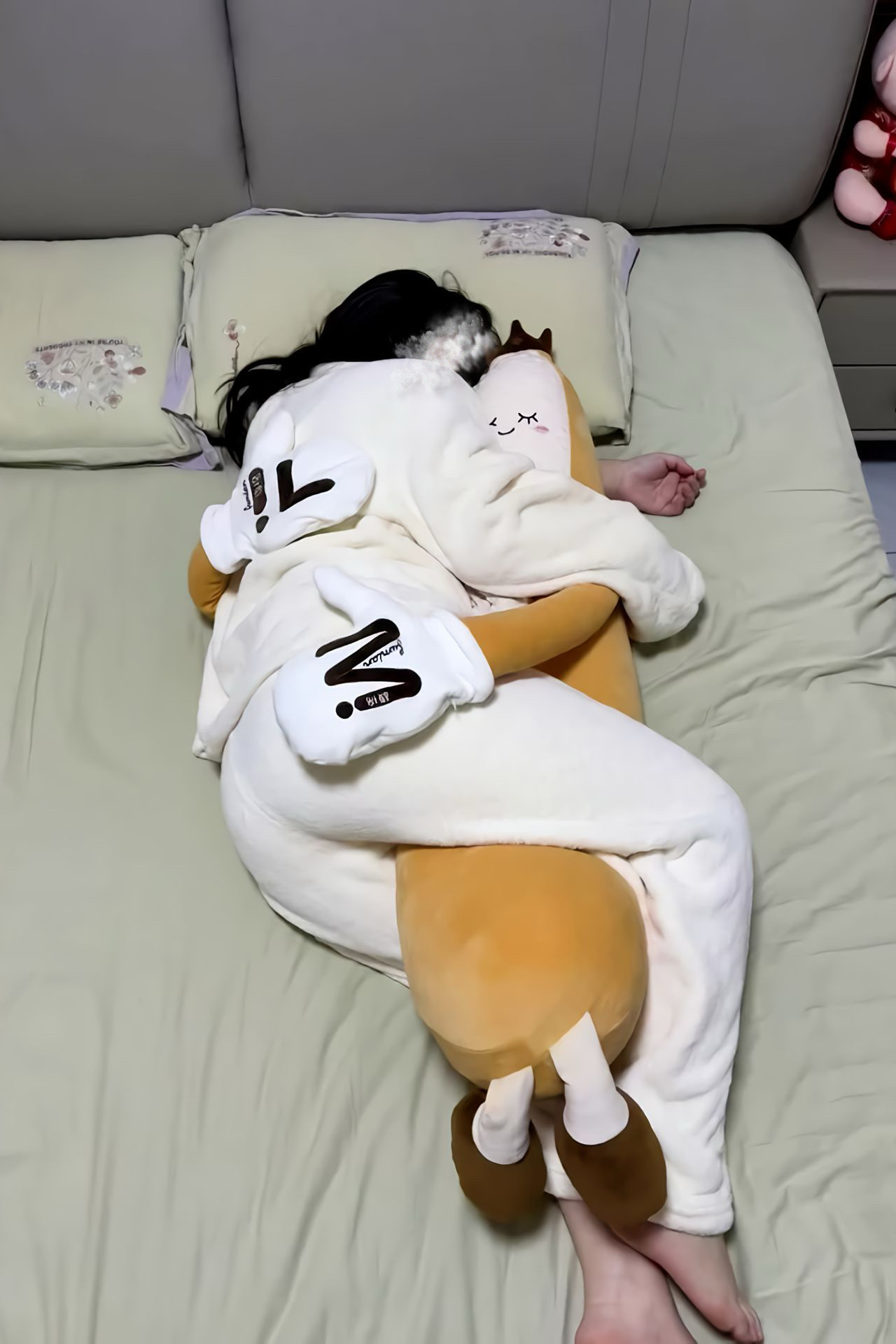 可爱黄色新款睡觉夹腿抱枕侧睡抱哄睡香蕉大王哄睡加大款抱枕