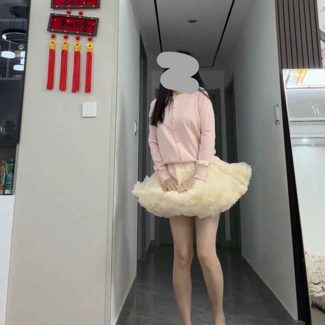 蓬蓬裙可爱俏皮tutu裙半身网纱女孩短款2026春夏少女新甜美裙子