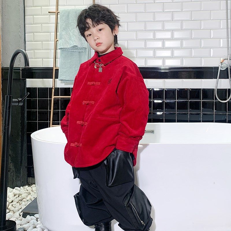 有一种信念叫中国红!男童唐装女童拜年服秋冬季儿童棉服外套,童装/婴儿装/亲子装,唐装,淘宝优惠券,粉丝福利购,淘宝优惠卷