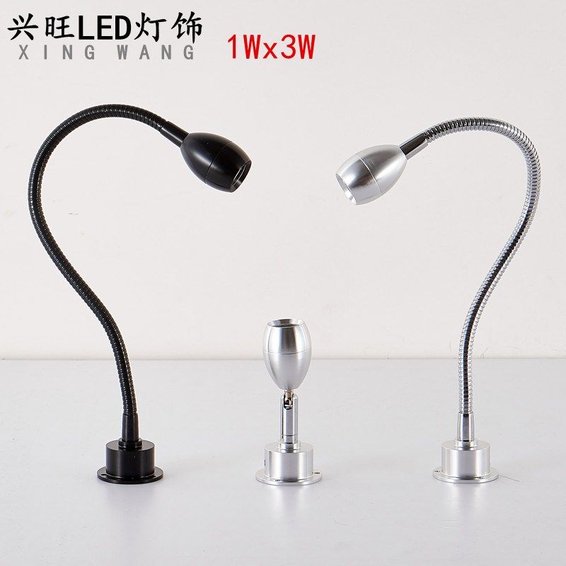 兴旺led明装软管柜台射灯照画灯珠宝首饰展示1W3W小射灯背景墙灯,家装灯饰光源,明装射灯,淘宝优惠券,粉丝福利购,淘宝优惠卷