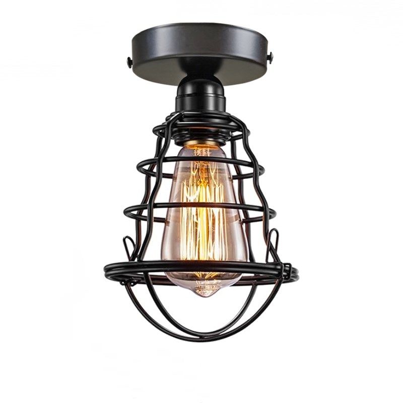 美式乡村装饰过道玄关灯阳台入户厨卫灯复古怀旧铁艺氛围吸顶灯具,家装灯饰光源,厨卫/阳台/玄关/过道吸顶灯,淘宝优惠券,粉丝福利购,淘宝优惠卷