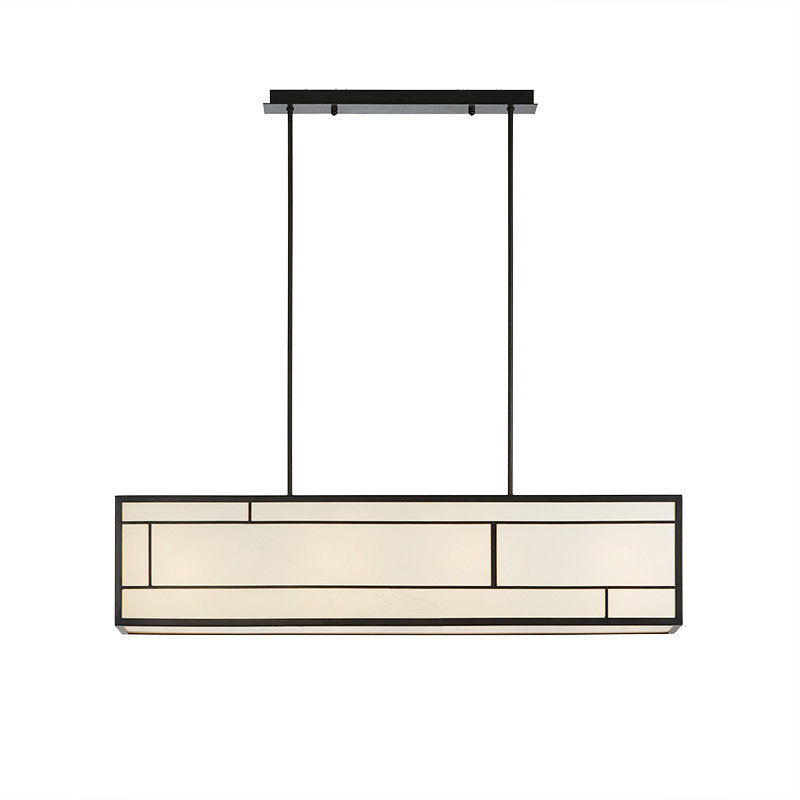 新中式吊灯设计禅意新中式简约样板房餐厅茶室酒店前台铁艺吊灯,家装灯饰光源,餐厅吊灯,淘宝优惠券,粉丝福利购,淘宝优惠卷