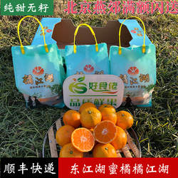 湖南郴州东江湖蜜桔 橘江湖橘子5斤2袋高甜爆汁 当季新鲜水果
