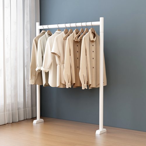 晾衣架落地卧室窄缝室内折叠挂衣架简易小型阳台凉衣架窗台晾衣杆