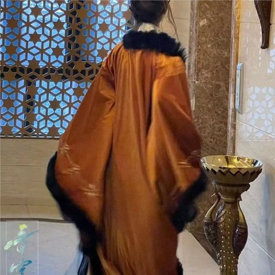 代号鸢cos服广陵王cosplay服装冬装大毛领披风大氅外套保暖古风