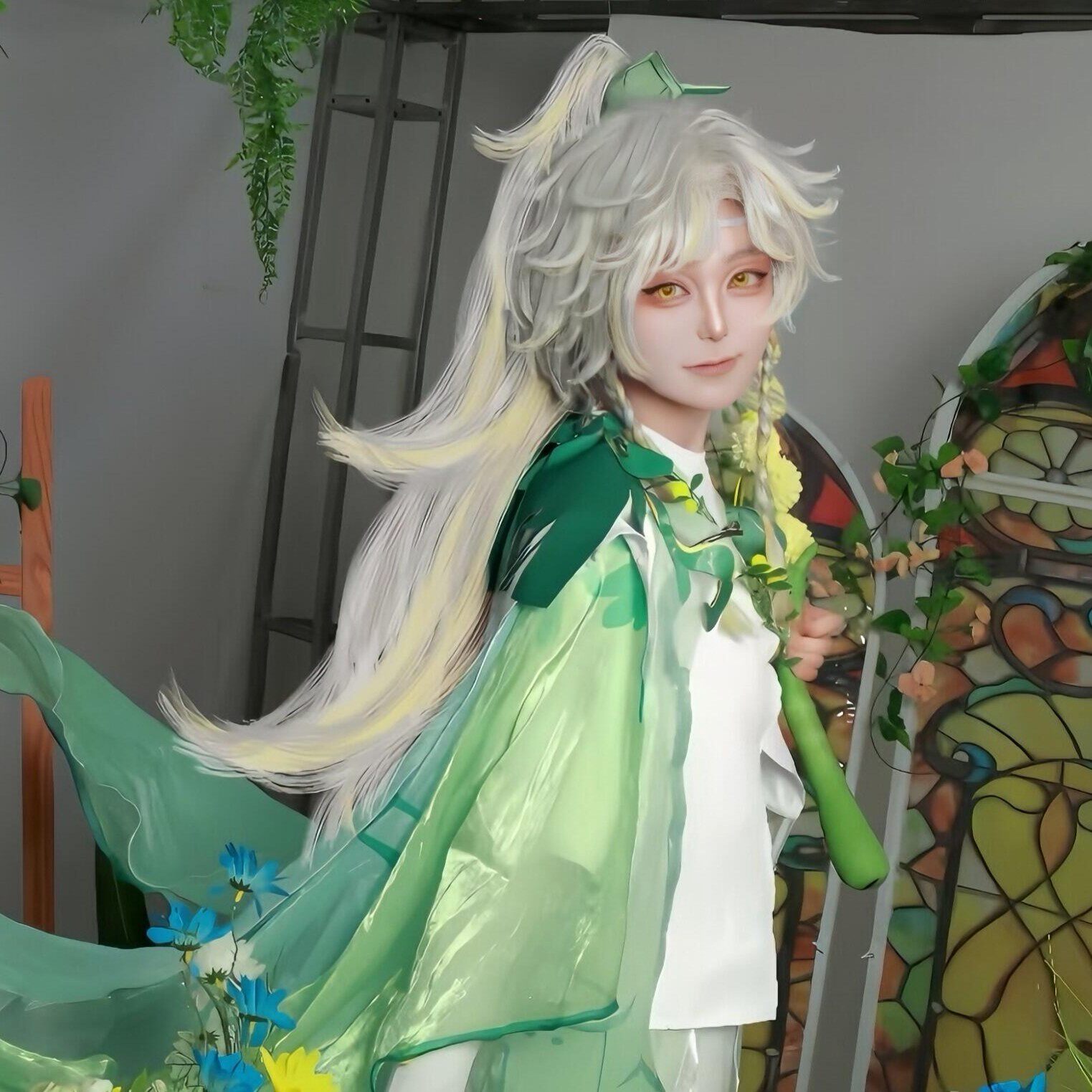 桑启cos服桑启cos桑启cos服鸣野蒿桑启假发桑启鸣野蒿cos服鞋子