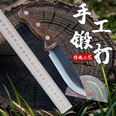 轴承钢一体锻打多功能小刀户外刀具防身锋利小刀随身刀便携刀直刀