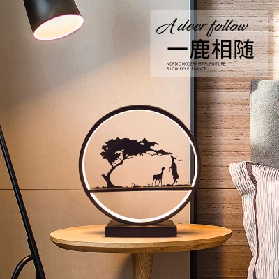 结婚礼物礼品送新人订婚房间装饰鹿一对台灯实用闺蜜创意摆件