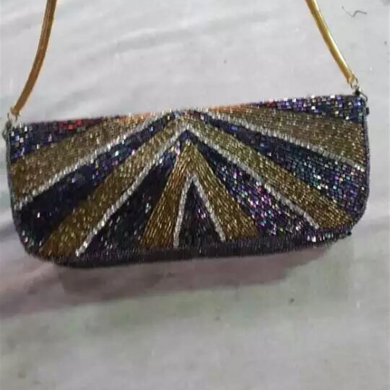 手工珠绣包钉珠包专拍