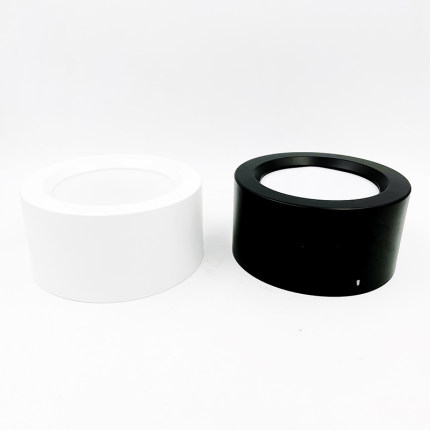 明装LED筒灯明装天花板灯圆形免打孔过道玄关走廊吸顶灯9W12W18W