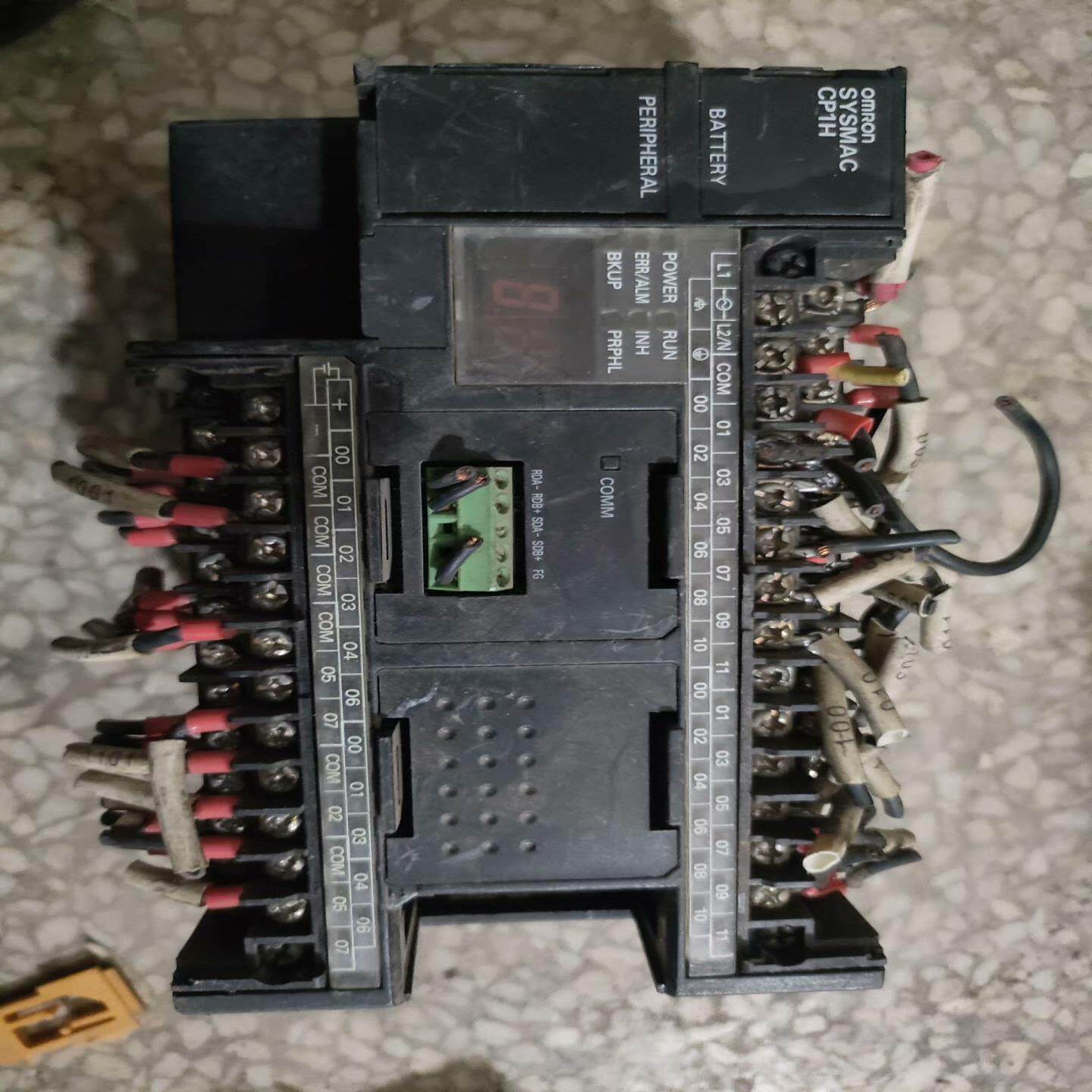 (询价)PLC.  CP1H-X40DR-A.  成色如图，功