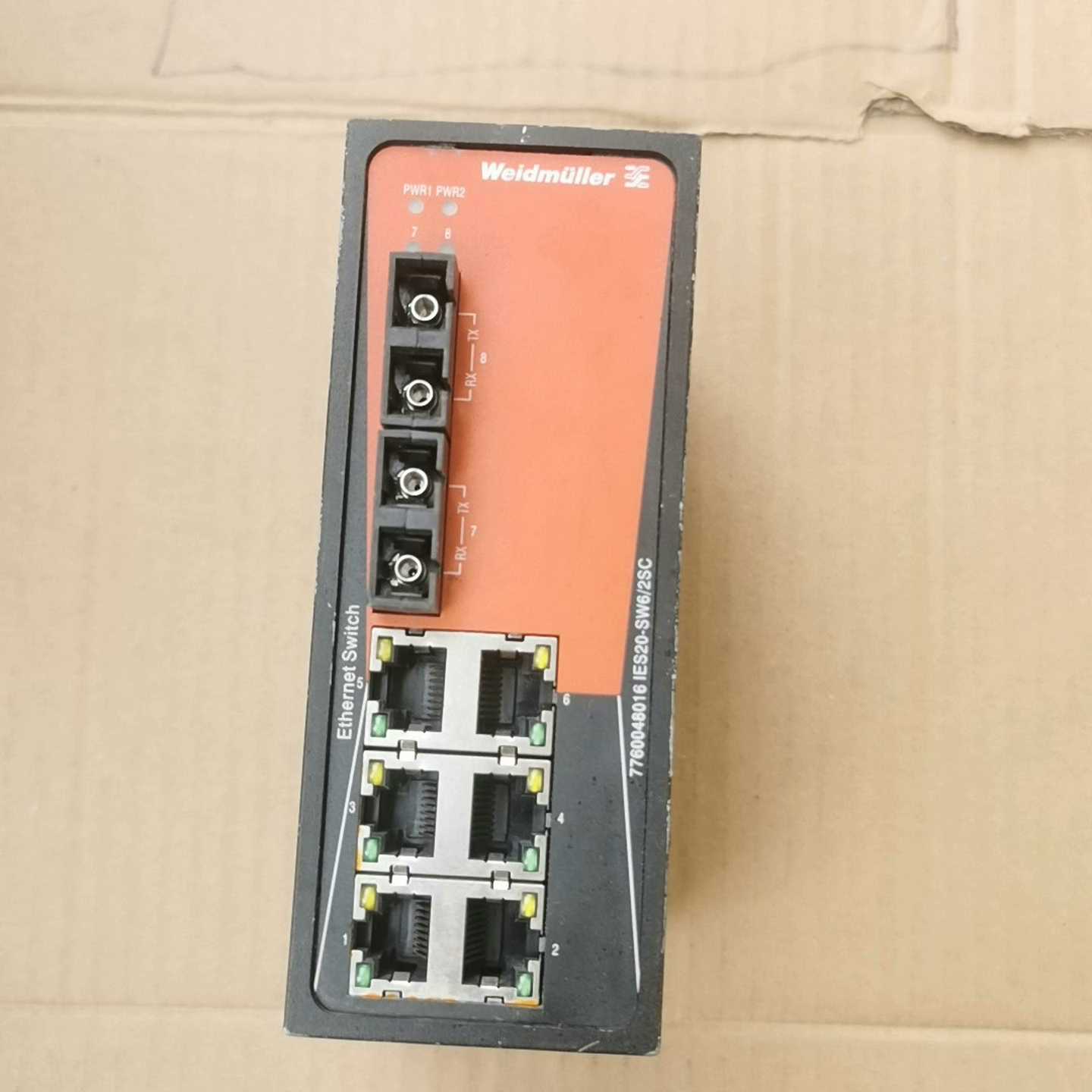 【星慕电子】魏德米勒交换器 IES20-SW6/2SC   功能成色