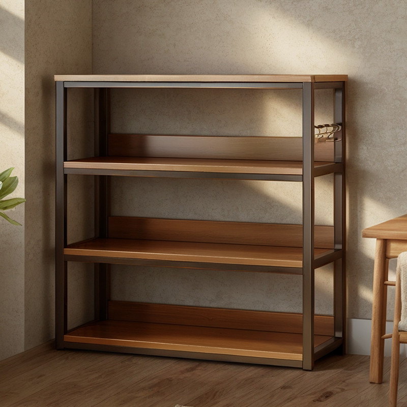 书架落地桌面墙角置物架多层收纳架卧室靠墙飘窗展示柜办公室架子