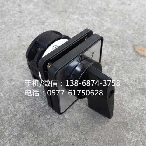 万能转换开关 LW8/LW8D-10D121/1 银点 3档位 1节 10A