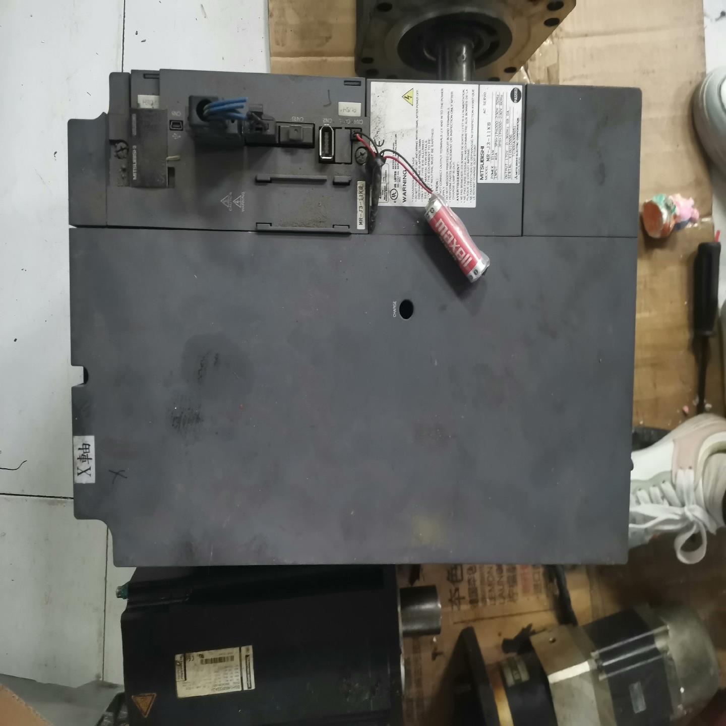 三菱变频器MR-J3-11KB，实图拍摄，正常，2080（豆豆设备）