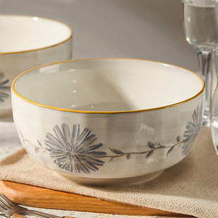 日式陶瓷汤碗家用2025新款汤面碗泡面碗8寸特大号大碗大容量