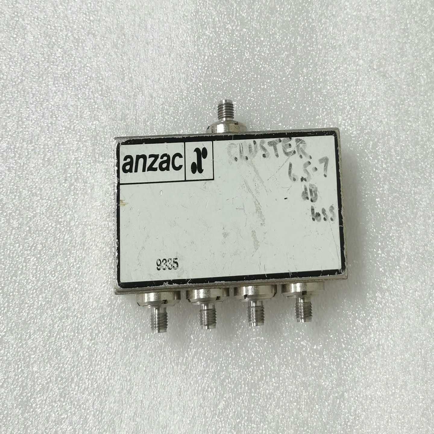 (工仔机械）M/A-COM  实测10-3000MHz 4路射频功率功分