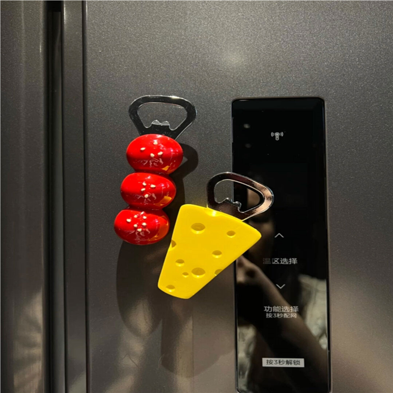 【新家的100个快递】开瓶器磁吸冰箱贴磁贴ins家用糖葫芦冰箱