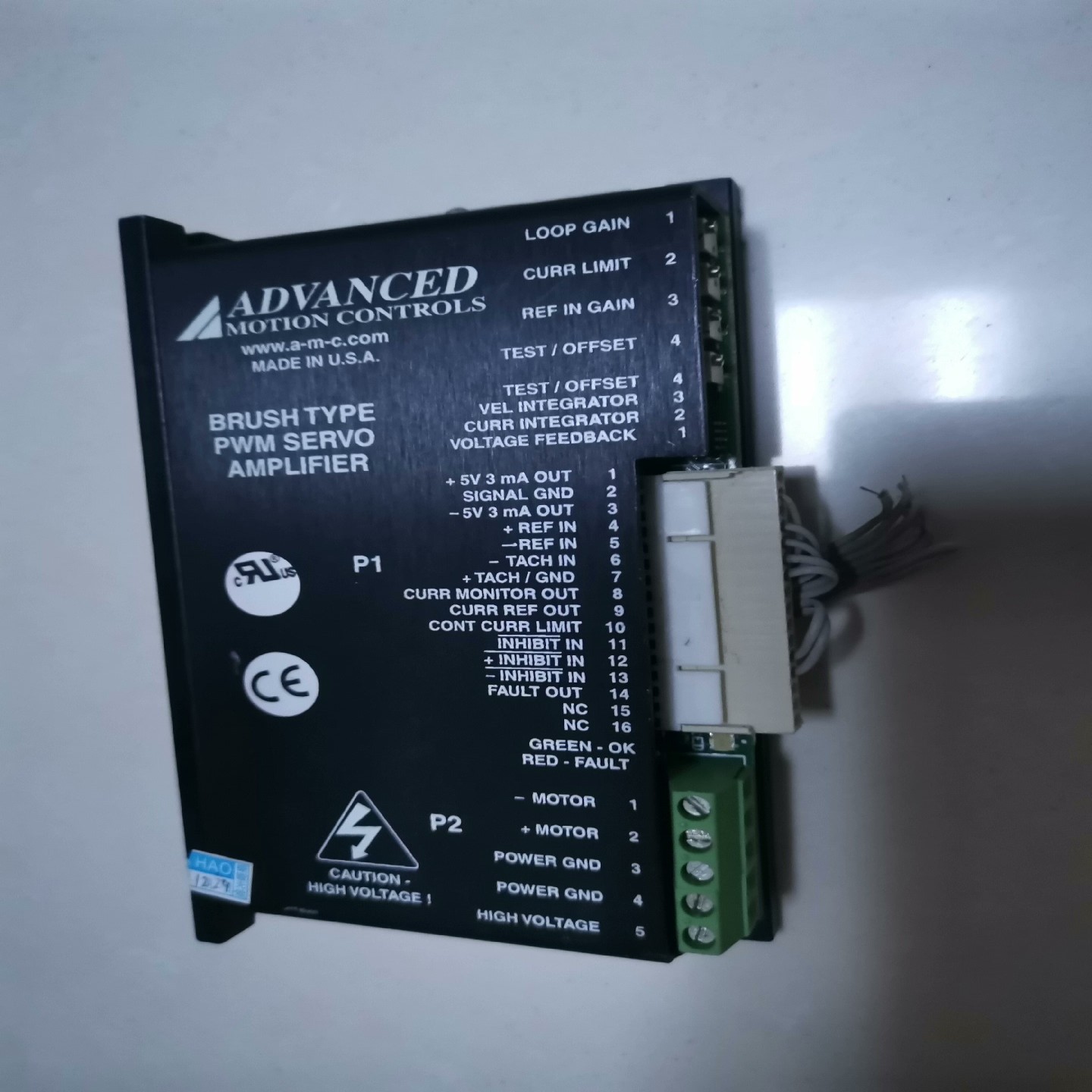 直流驱动器 美国 ADVANCED 伺服驱动器 12A（佳毅工控）