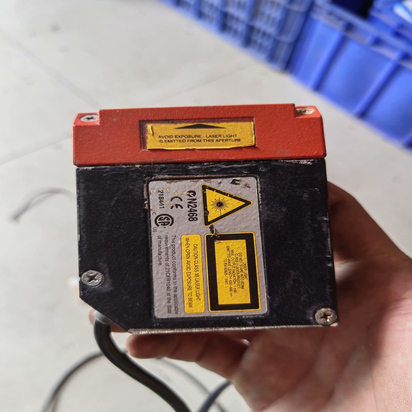 (询价)得利捷DS2100A-1204读码器就一个成色如图