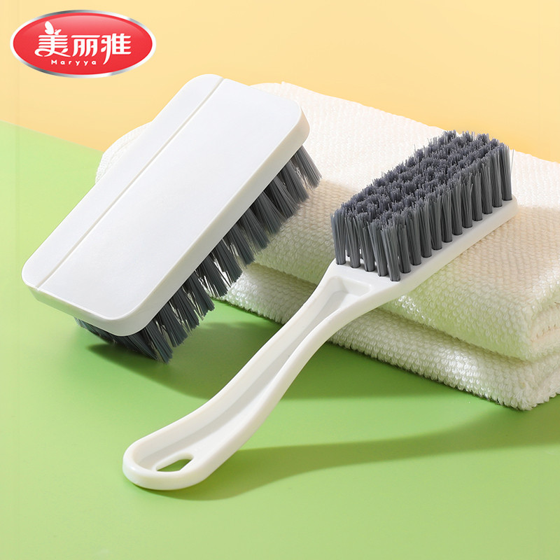美丽雅家用刷鞋洗衣清洁刷多功能刷子浴室卧室地板刷长柄软毛套刷