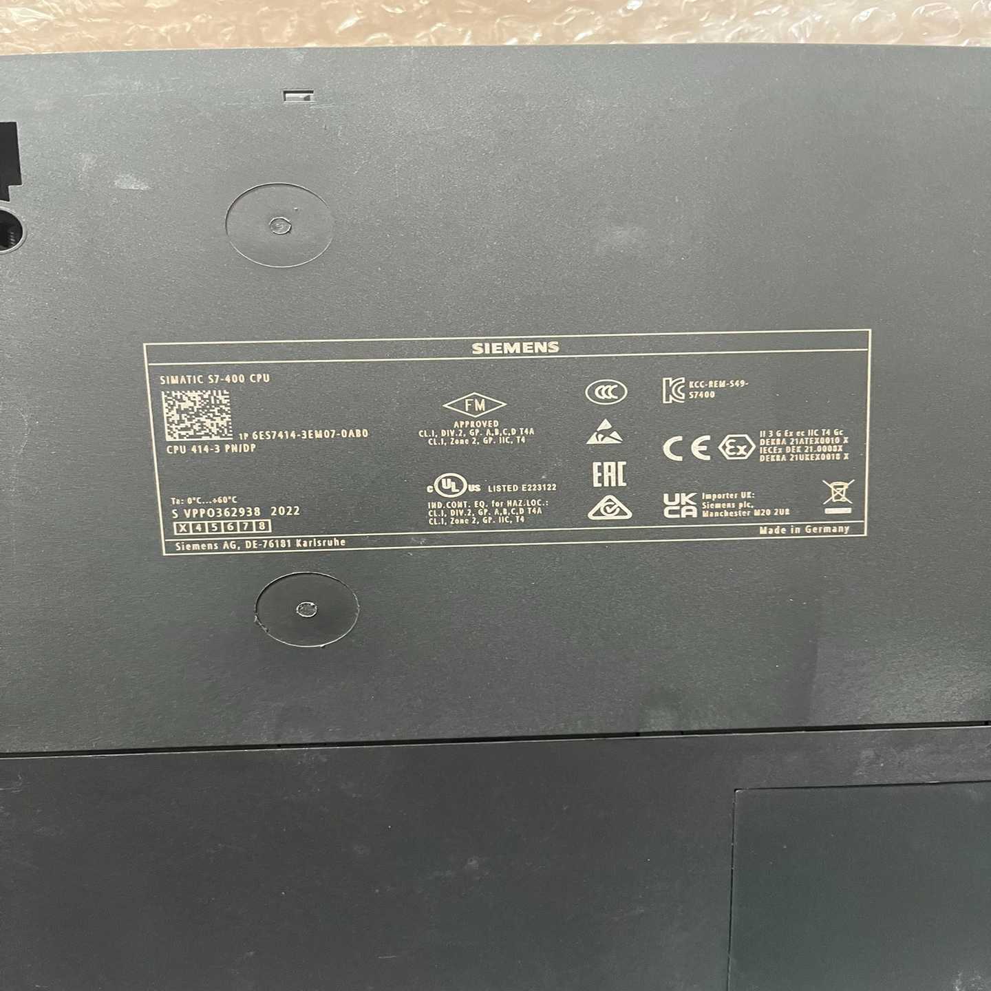 (询价)6ES7414-3EM07-0AB0一台，，顺丰