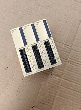 拆机PLC模块TM2AVO2HT