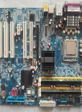 AIMB-763VG，带CPU和2条内存，实物，没有挡板，看【卡奥电子】