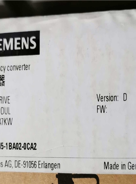 议~ 电源模块 6SN1145-1BA02-0CA2