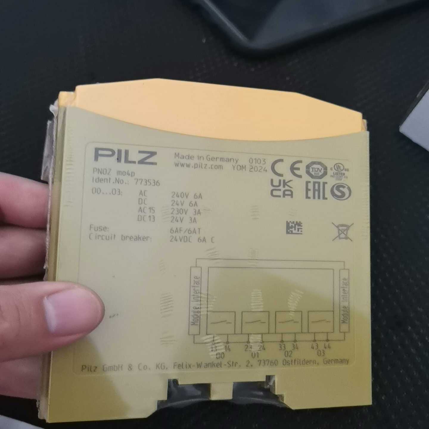 pilz773536PNOZmo4p皮尔兹安全继电器询价